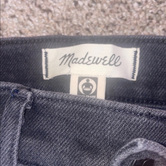 Madewell Black Denim Jeans - Picture 2 of 4